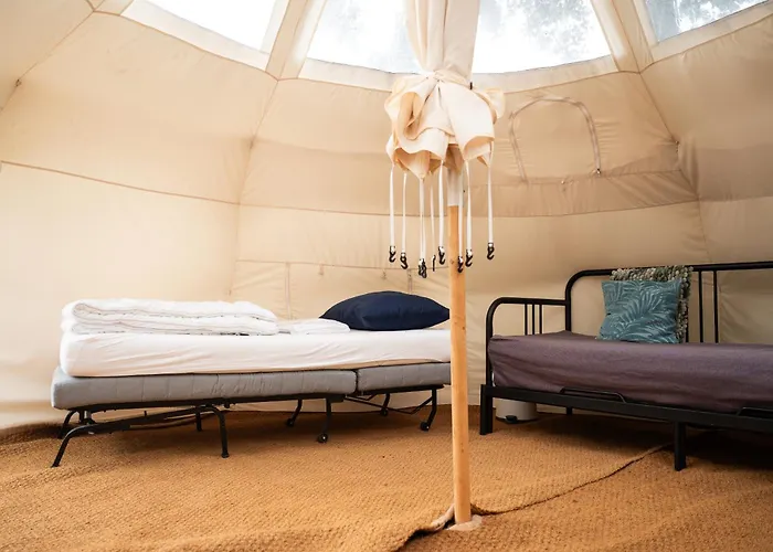 Stargazer Tent Met Sterrenuitzicht 럭셔리텐트 *